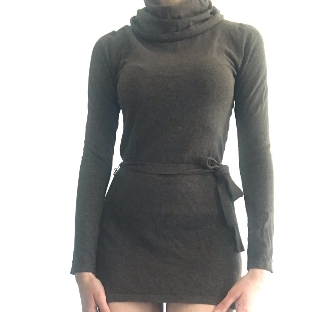 Brown H&M Tunic/Sweater Dress
